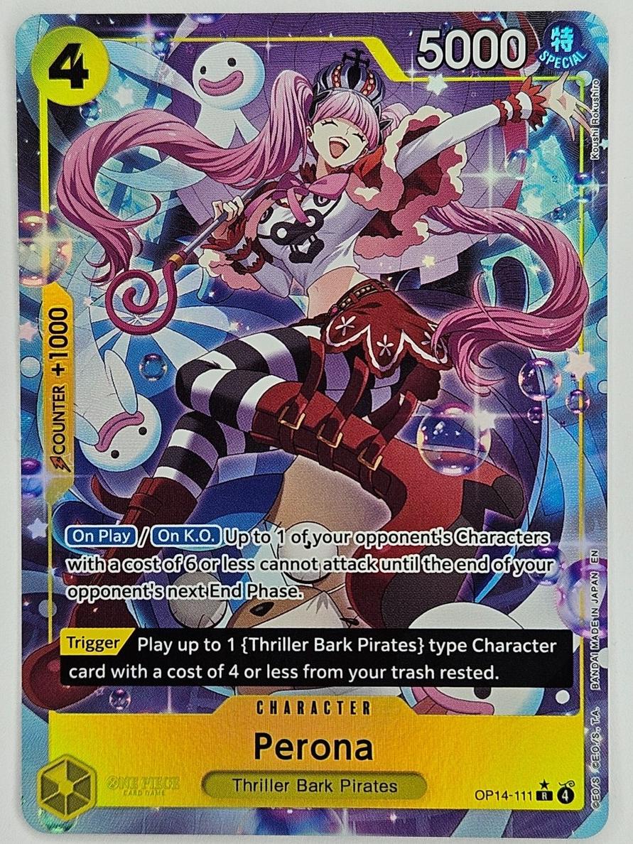 2026 One Piece Alt Art #111 Perona front