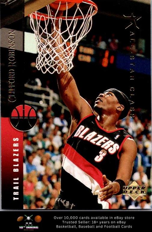 1994 Upper Deck Clifford Robinson #340 card