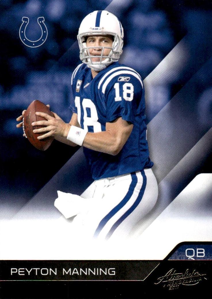 2011 Panini Absolute Peyton Manning #45 card
