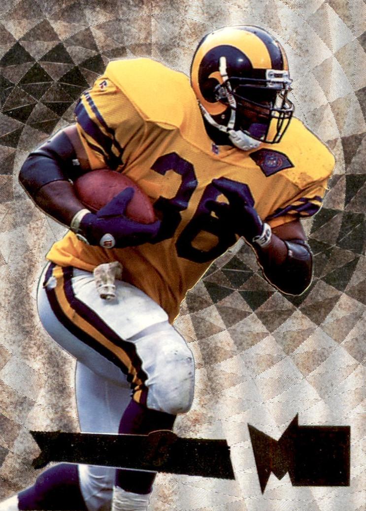1995 Fleer Metal Jerome Bettis #3 card