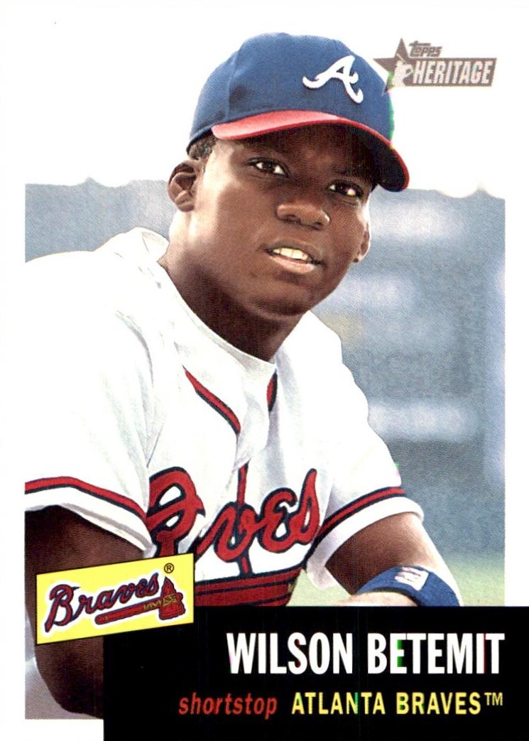 2002 Topps Heritage Wilson Betemit #378 card