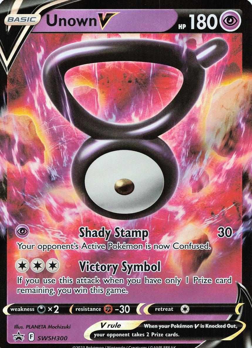 2023 Unown V #SWSH300