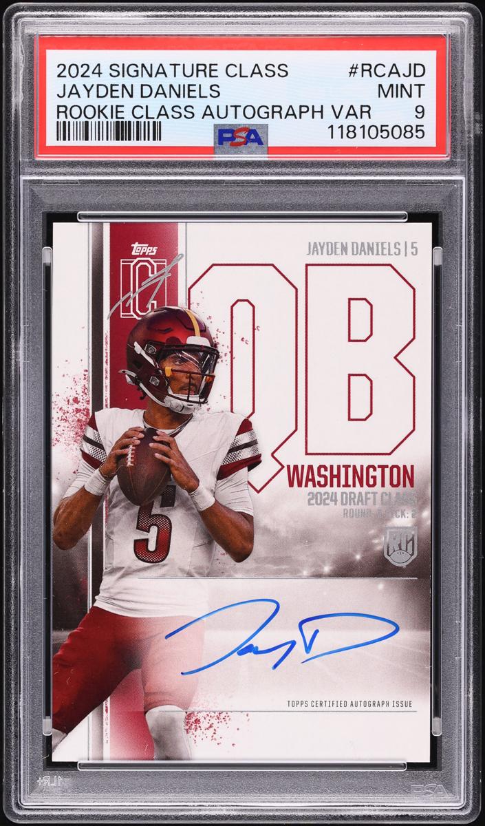 Jayden Daniels - 2024 Topps Signature Class Football