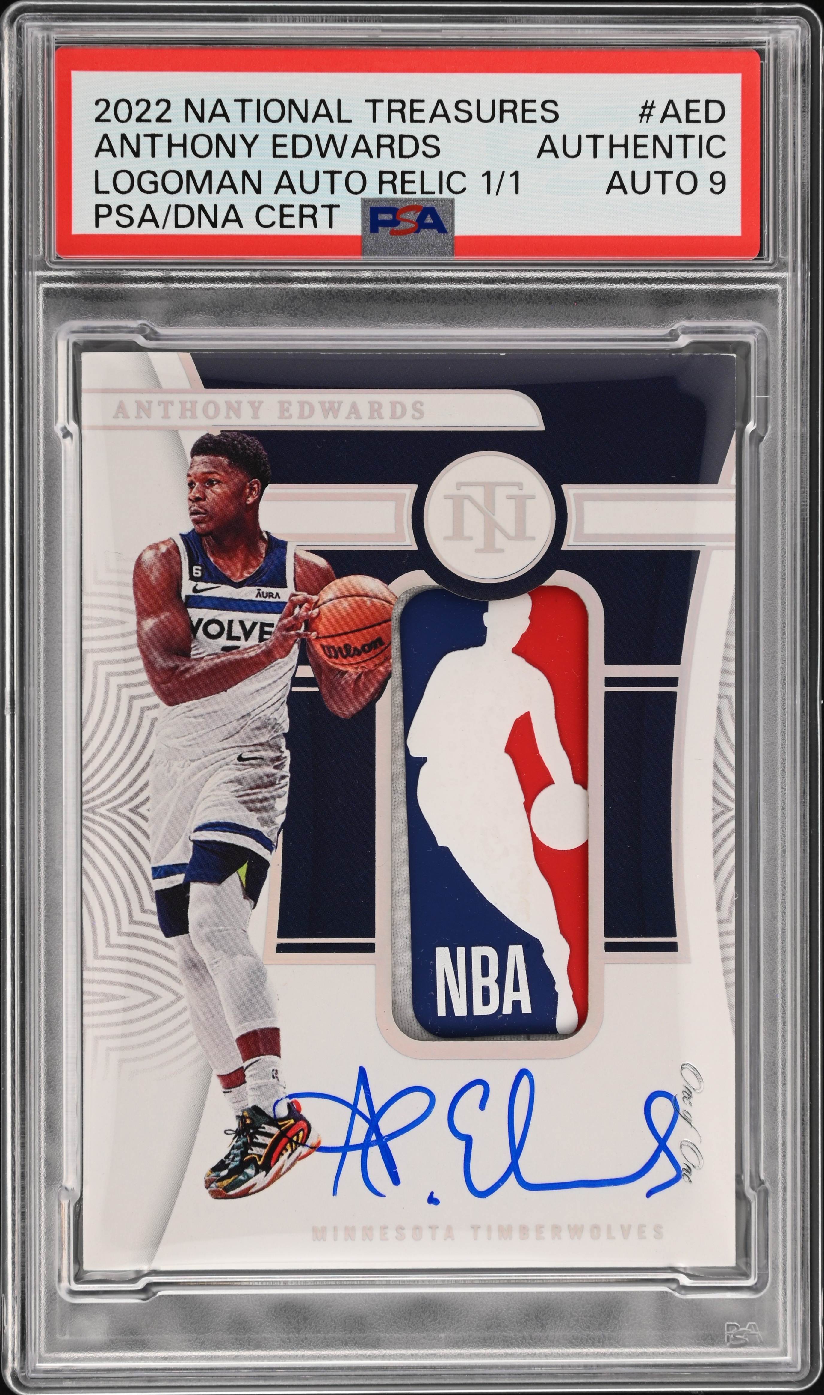 2022 Anthony Edwards #LOA-ED