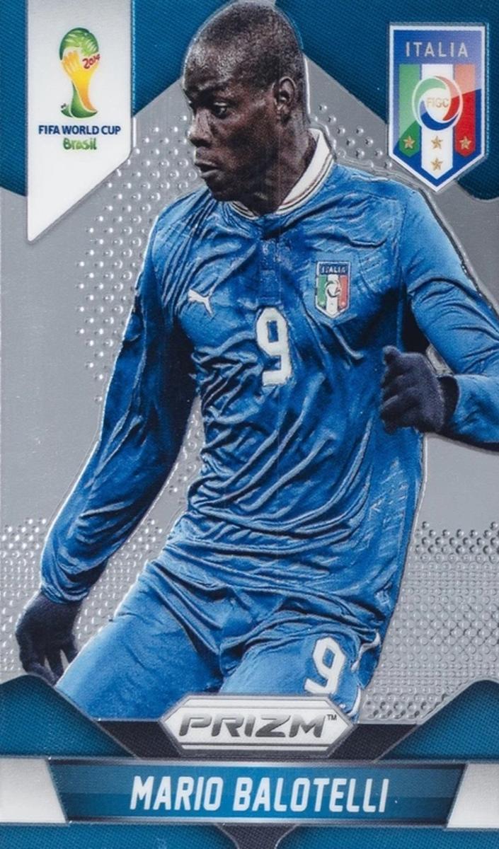 2014 Panini Prizm World Cup Mario Balotelli [Gold] #132 card