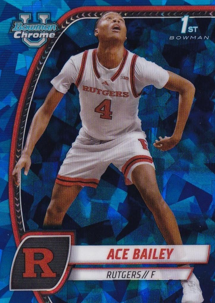 2024 Bowman Chrome University Ace Bailey #1 card