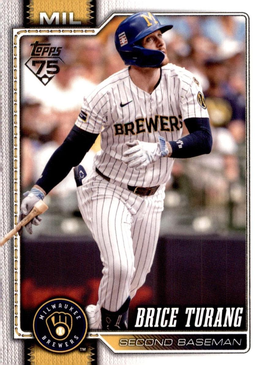 Brice Turang 2026 Topps Baseball card
