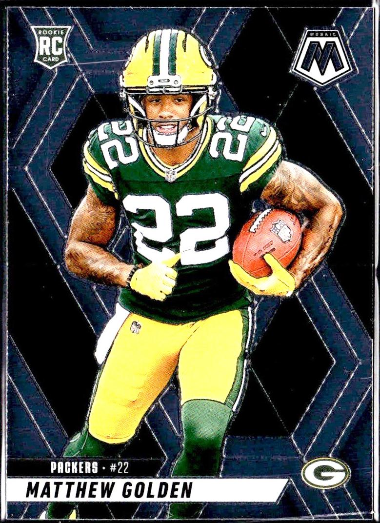 Matthew Golden 2025 Mosaic Football card