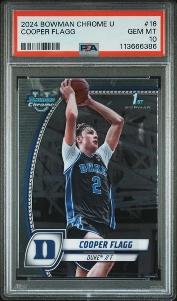 Cooper Flagg - 2024 Bowman Chrome University Basketball