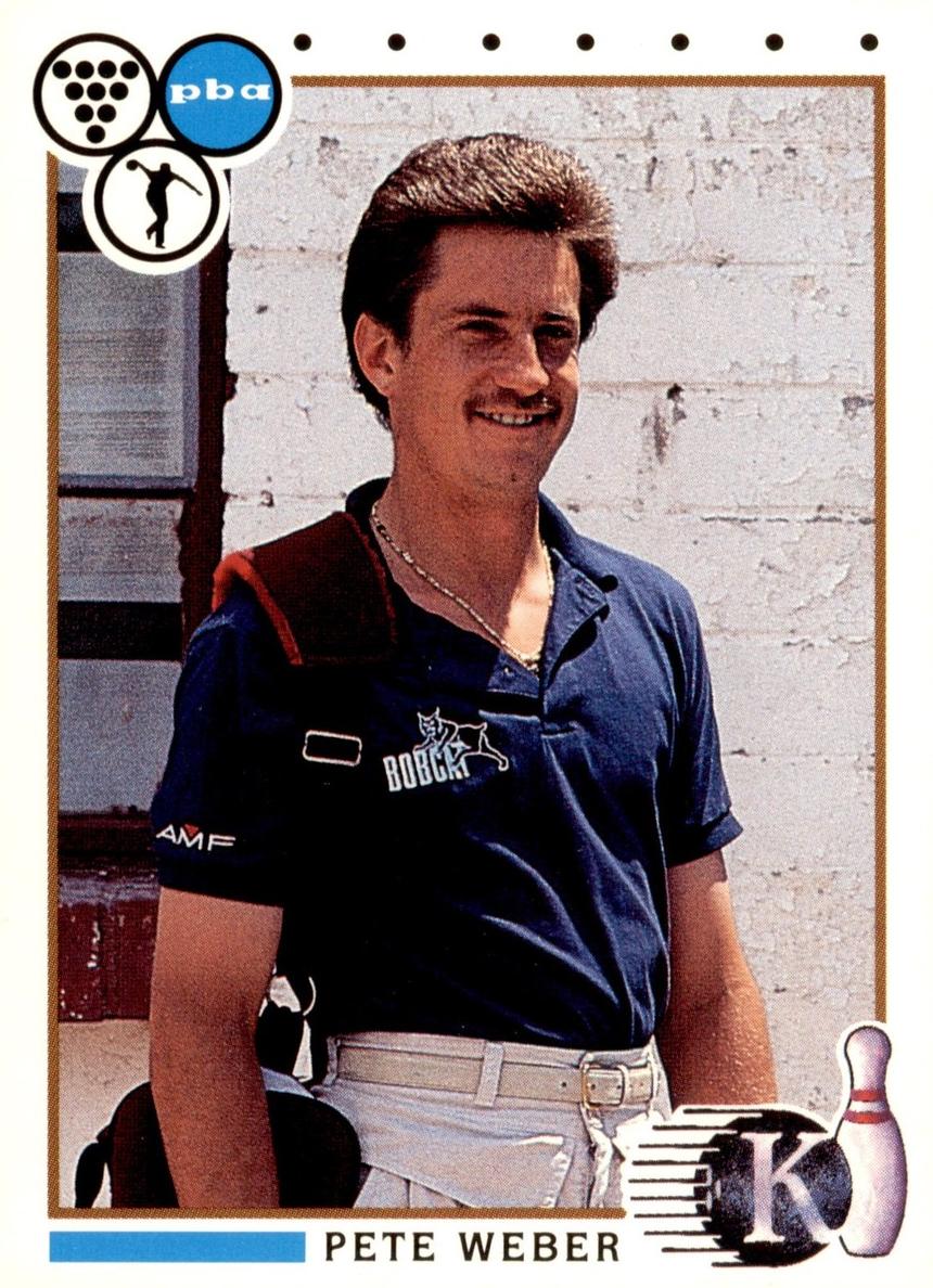 1990 Kingpins PBA Tour Pete Weber #23 card