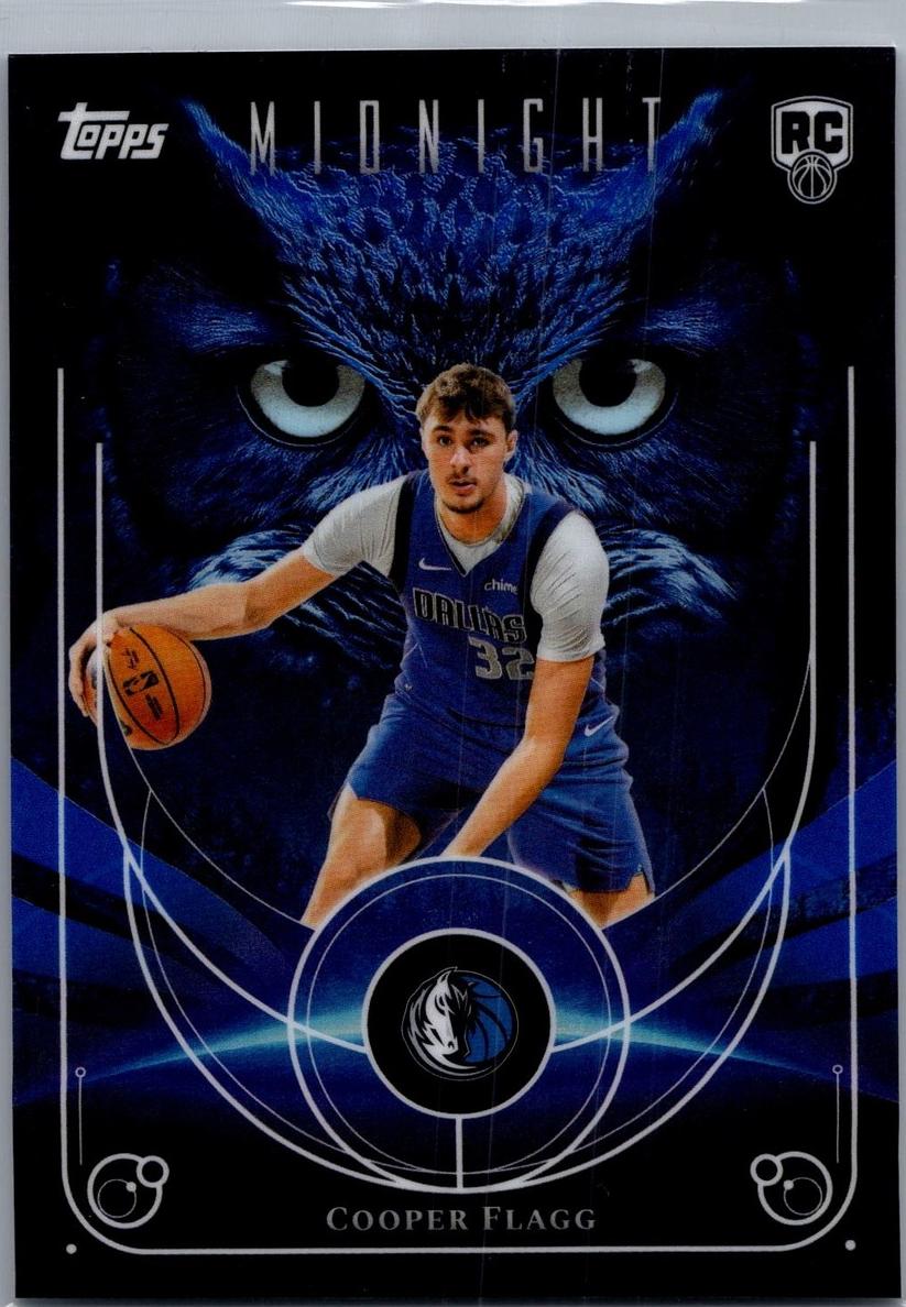2025 Topps Midnight Night Owls Cooper Flagg #NO-16 card