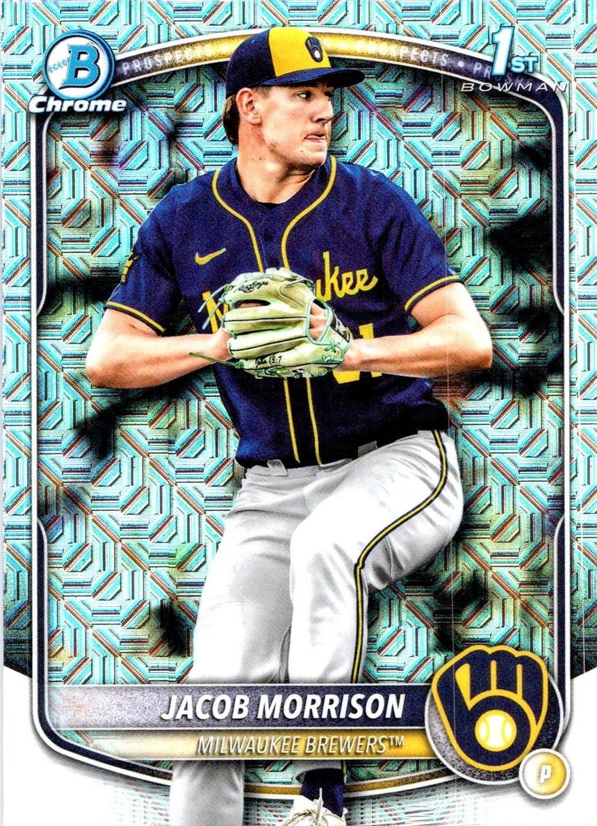 2025 Jacob Morrison [Steel Metal Refractor] #BDC-42