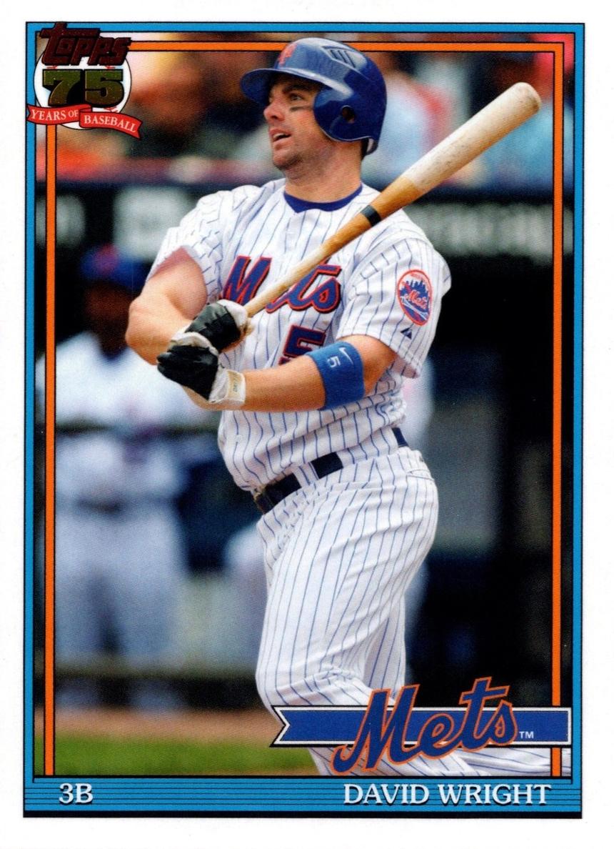 2026 Topps David Wright #T91-66 card