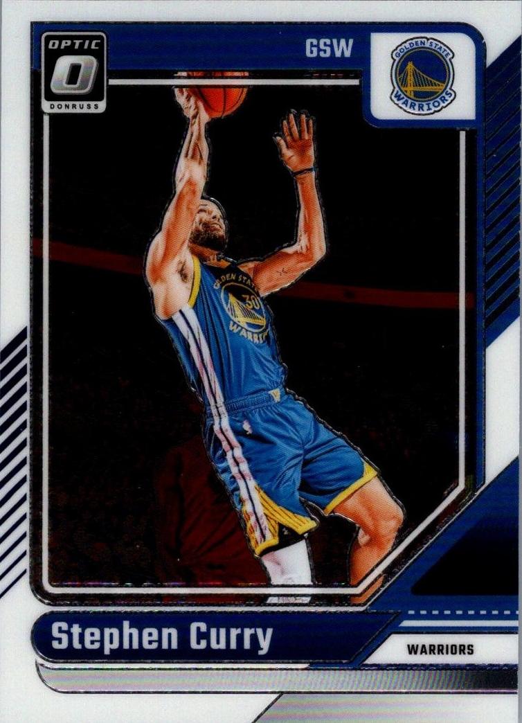 Stephen Curry 2024-25 Donruss Optic Basketball card