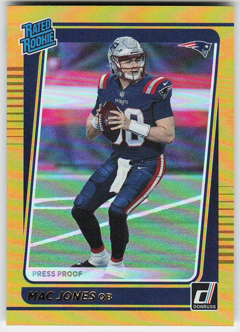 2021 Panini Donruss Base #255 Mac Jones front