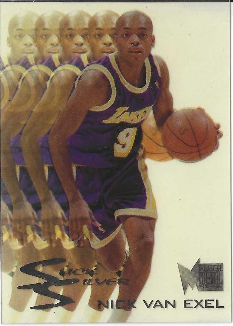 1995 Fleer Metal Nick Van Exel #10 card