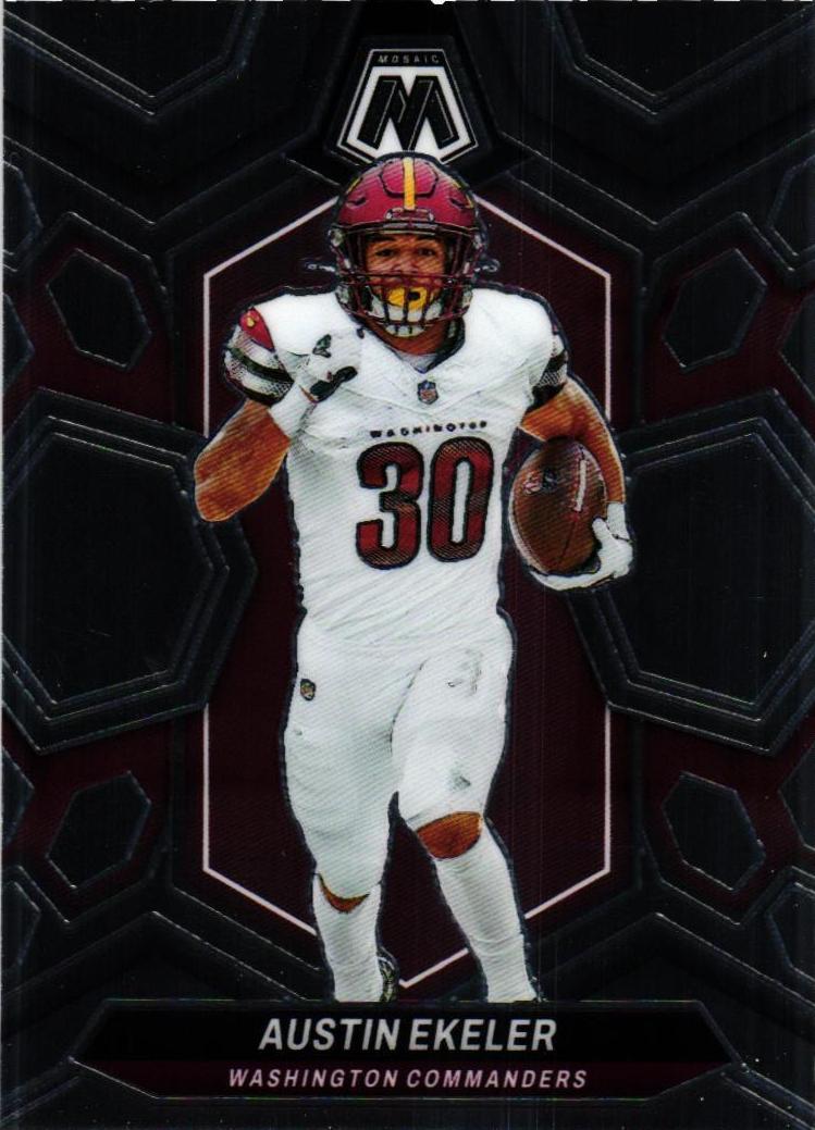 Austin Ekeler 2024 Mosaic Football card