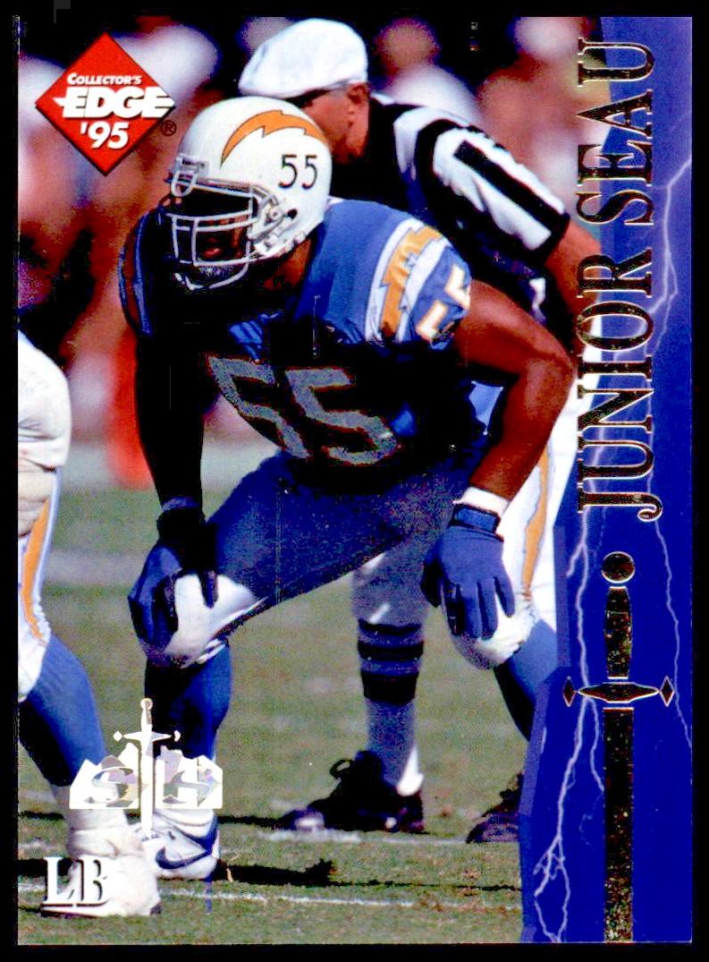 1995 Junior Seau [Sword and Stone Diamond] #63