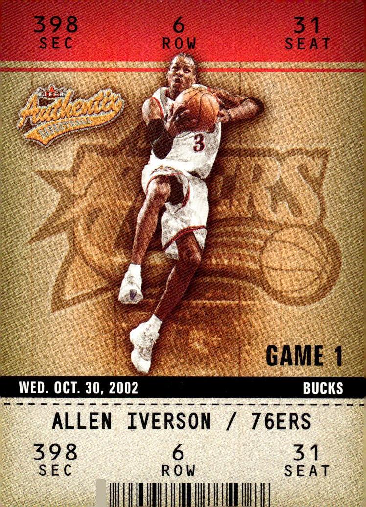 2002 Allen Iverson #56
