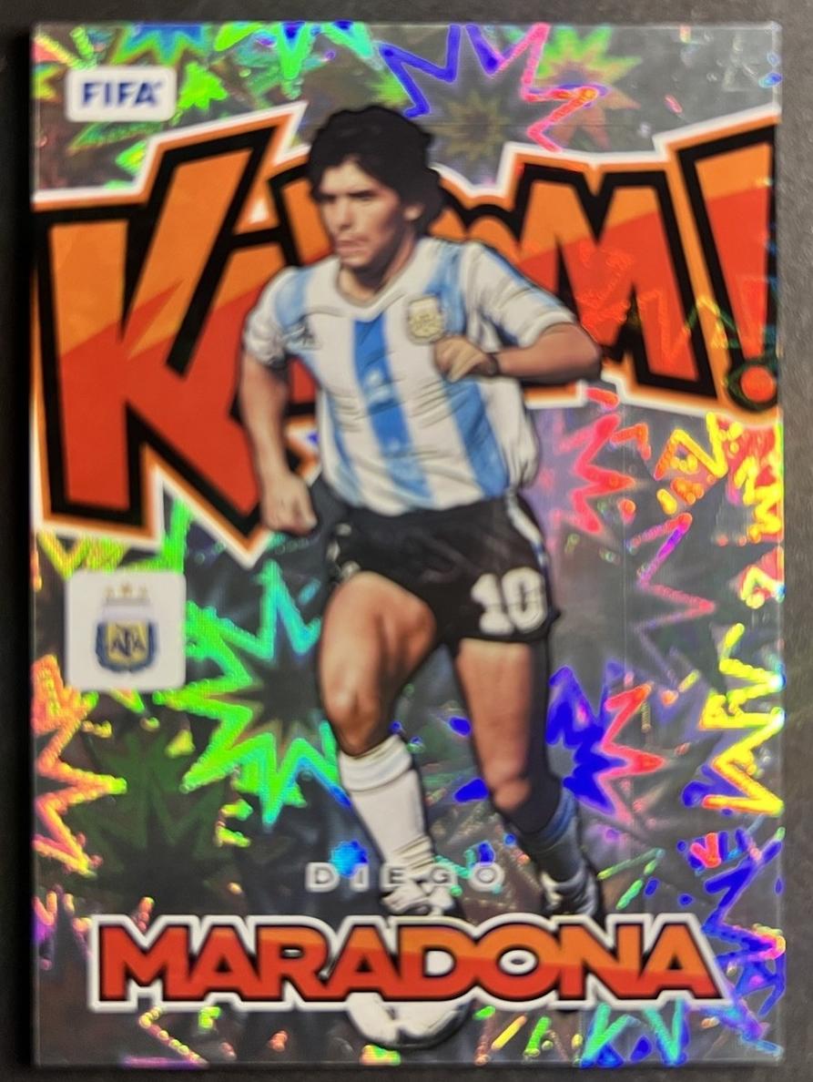 2024 Panini Donruss Kaboom Diego Maradona #24 card
