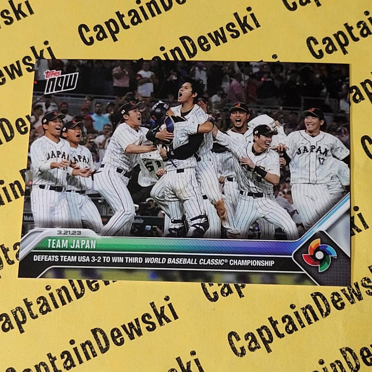 2023 Topps Now Japan #WBC-72 card