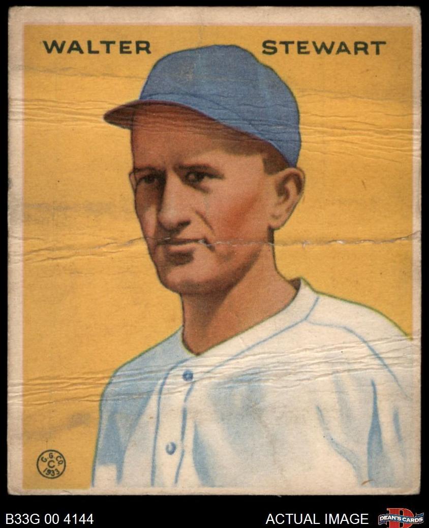 1933 Walter Stewart #121