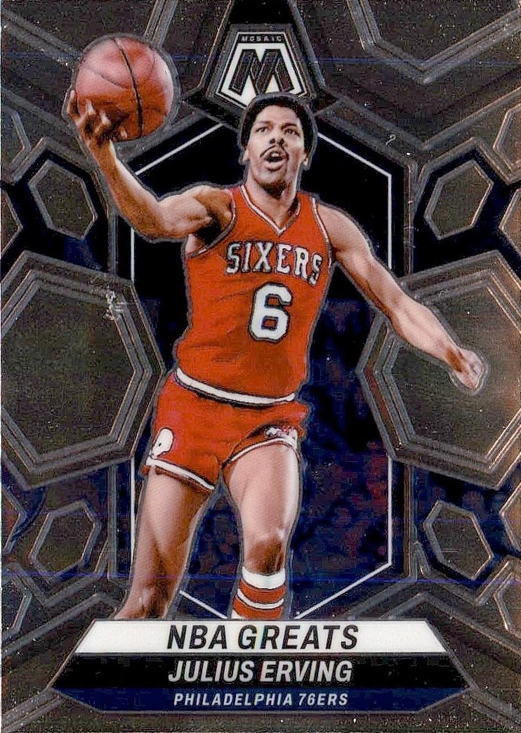 2023 Panini Mosaic Julius Erving #292 card