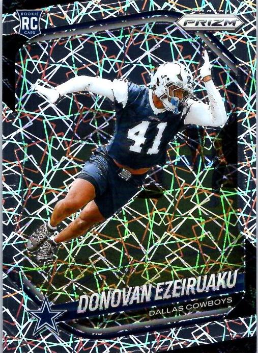 Donovan Ezeiruaku 2025 Prizm Football card