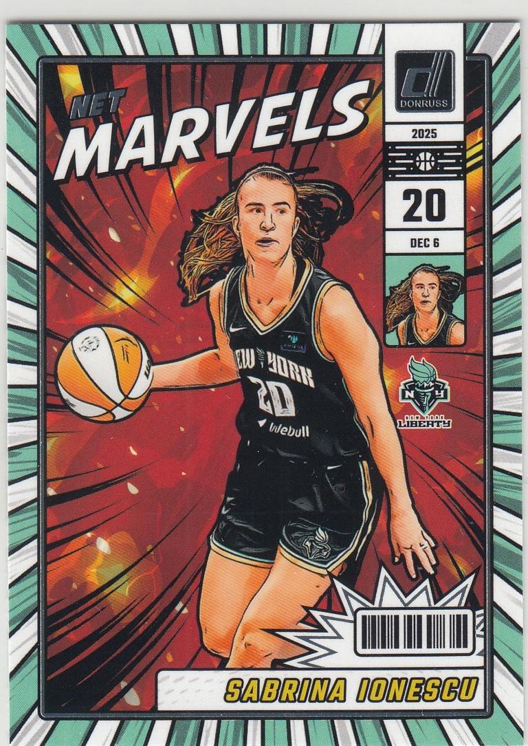 Sabrina Ionescu - 2025 Panini Donruss WNBA Basketball