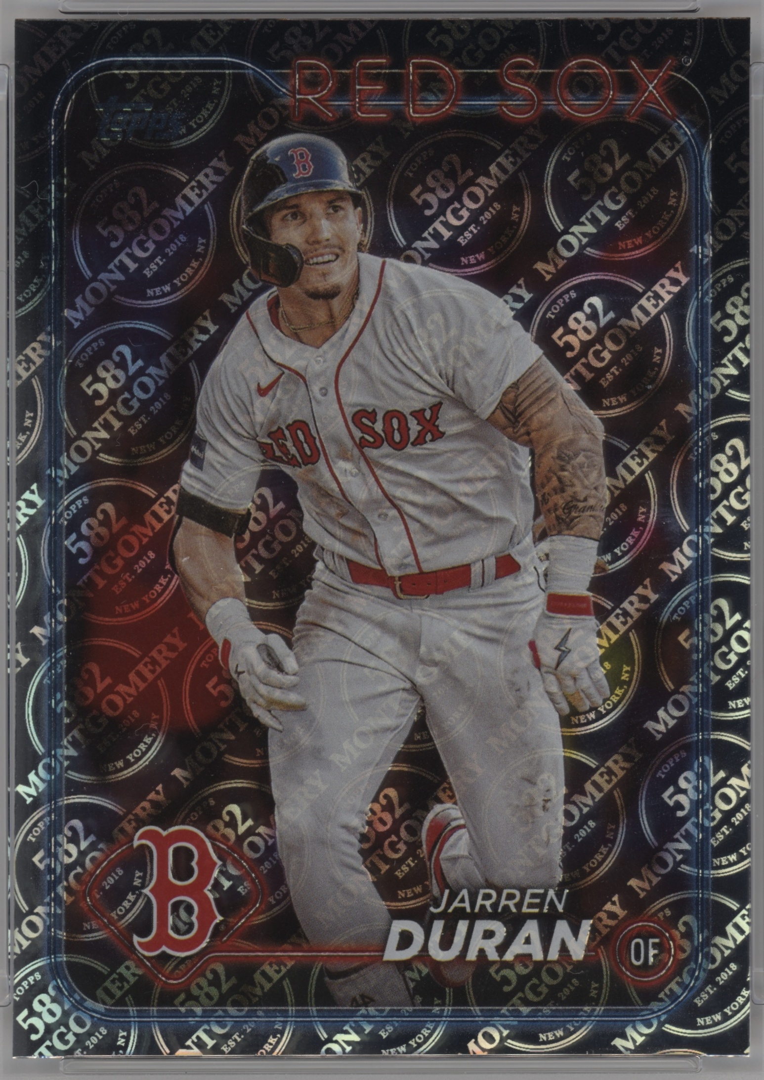2024 Topps 582 Montgomery Club Baseball Jarren Duran #108