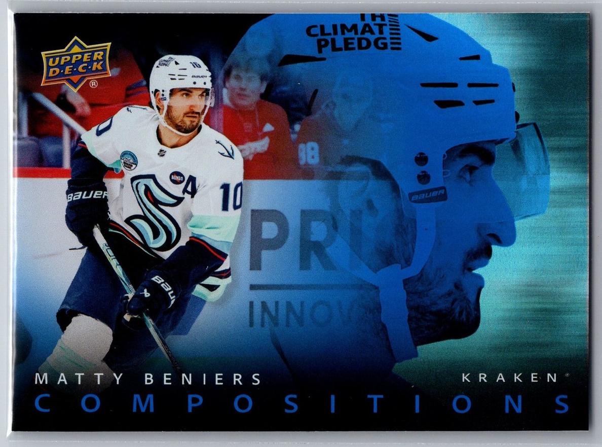 2025 Upper Deck Matty Beniers #CMP-17 card
