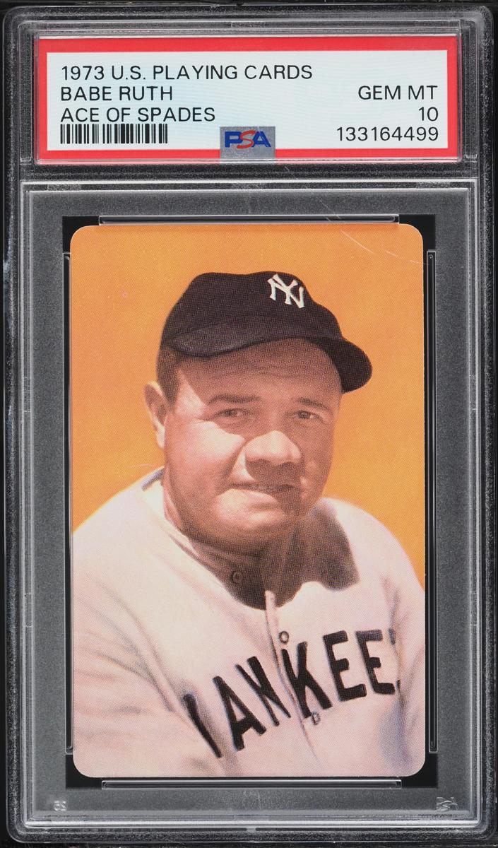 1973 Babe Ruth [Ace of Spades] #NNO
