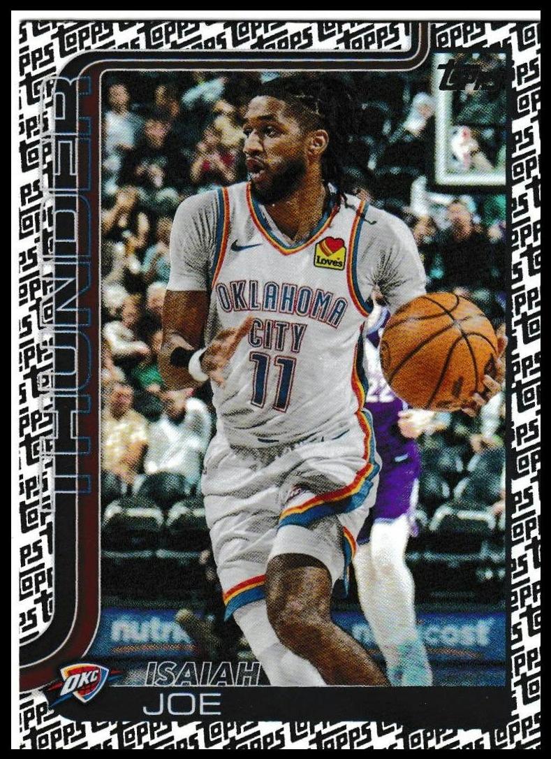 Isaiah Joe 2025 Topps Basketball card