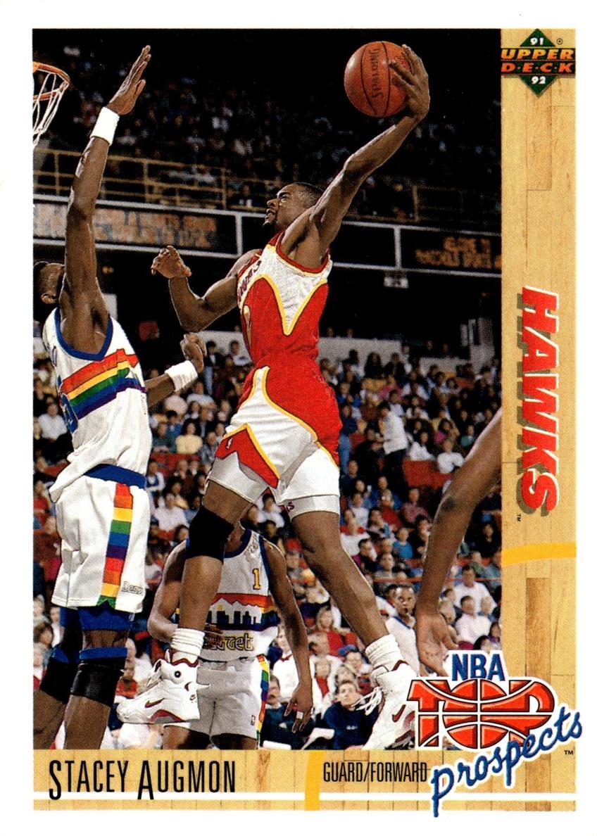 1991 Upper Deck Stacey Augmon #439 card