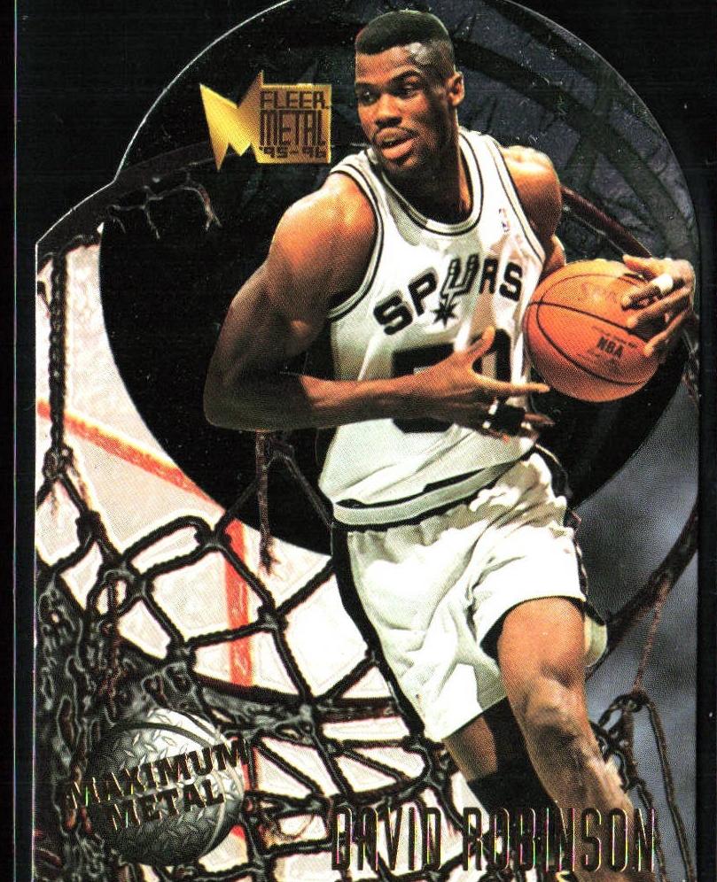 1995 Hoops Hot List David Robinson #10 card