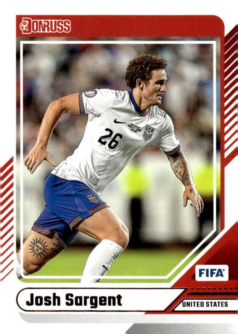 2024 Panini Donruss Josh Sargent #15 card