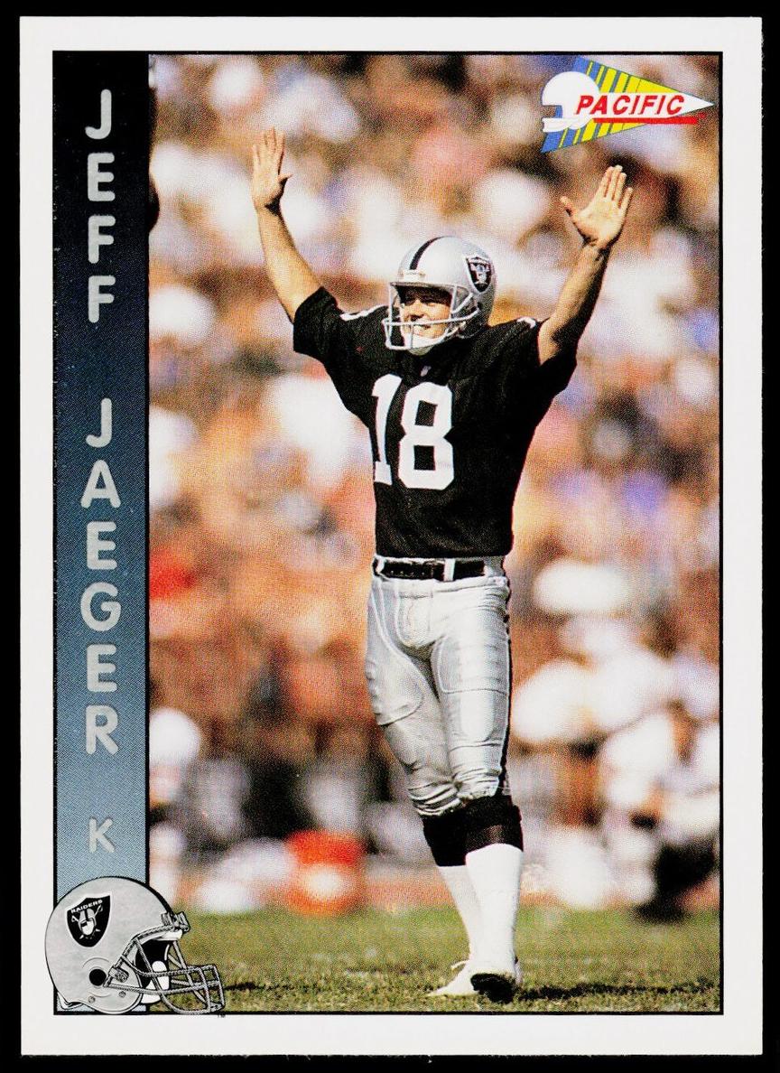 Jeff Jaeger 1992 Pacific Football