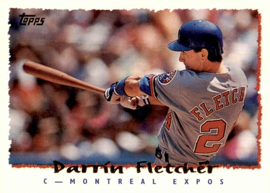 1995 Topps Darrin Fletcher #255 card