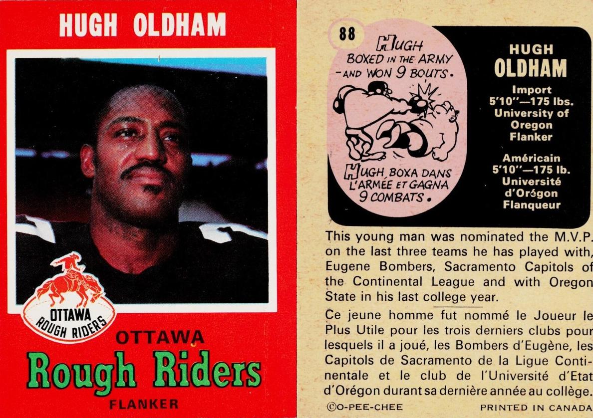 1971 Hugh Oldham #88