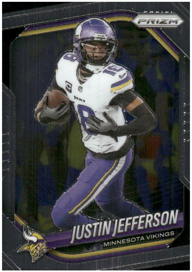 Justin Jefferson 2025 Prizm Football card