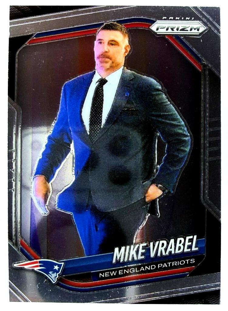 Mike Vrabel 2025 Prizm Football card