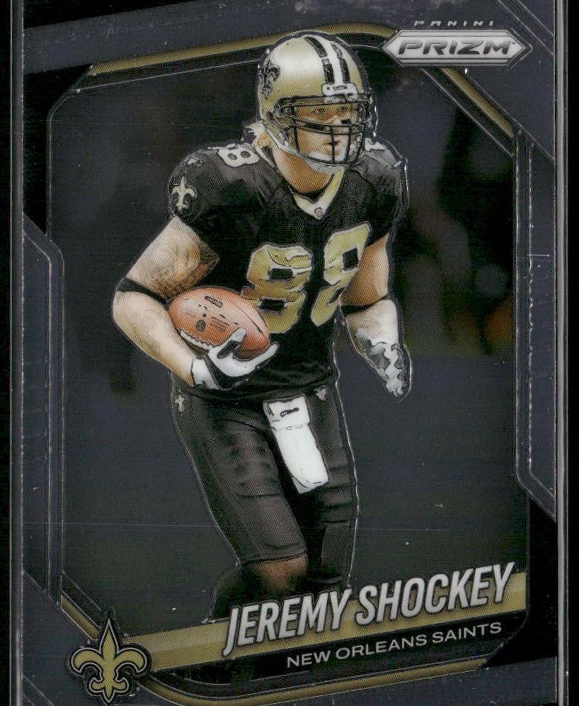 Jeremy Shockey 2025 Prizm Football card