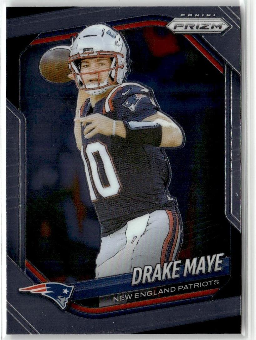 Drake Maye 2025 Prizm Football card