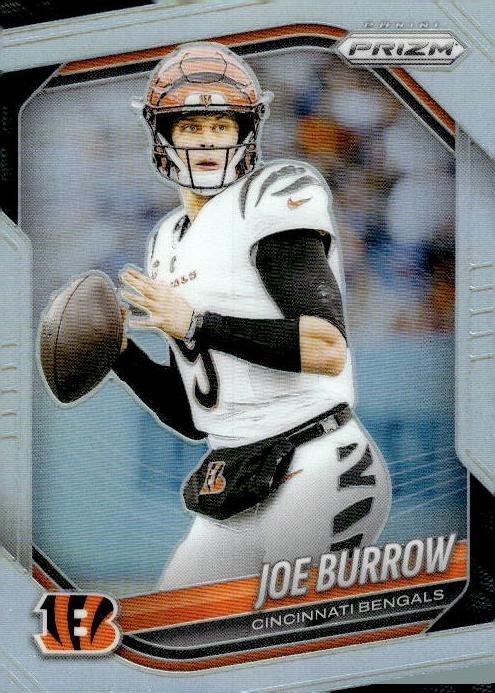 2025 Panini Prizm Joe Burrow [Green Flash] #62 card