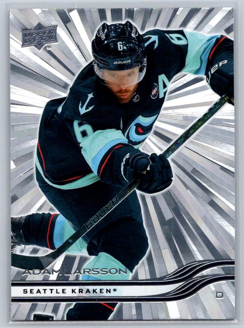 2025 Upper Deck Adam Larsson [Outburst Silver] #147 card