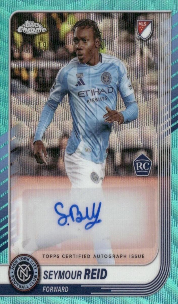 2025 Seymour Reid [Aqua Wave Refractor] #CA-SR