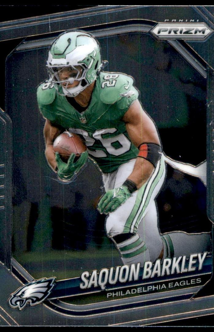 Saquon Barkley 2025 Prizm Football card