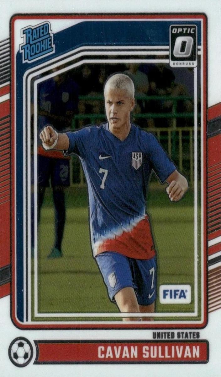 2024 Panini Donruss Cavan Sullivan [Gold] #184 card