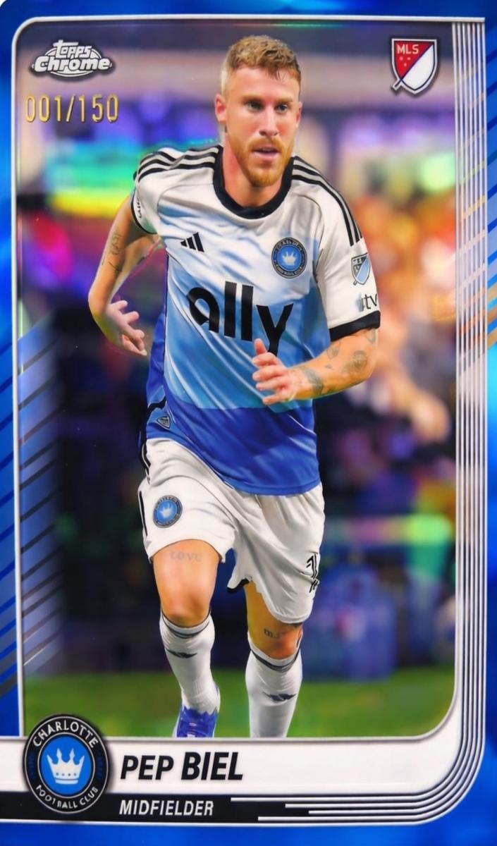 2025 Pep Biel [Blue Refractor] #117
