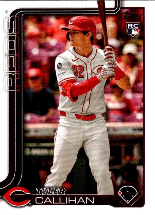 2025 Topps Update Tyler Callihan [Gold Border] #US315 card